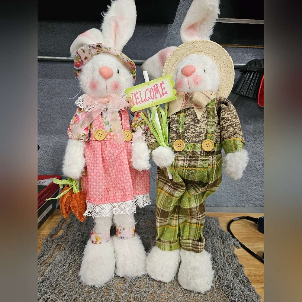Mr. & Mrs. Easter Bunny